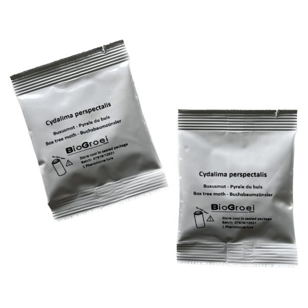 2 capsules de phéromones contre la pyrale du buis