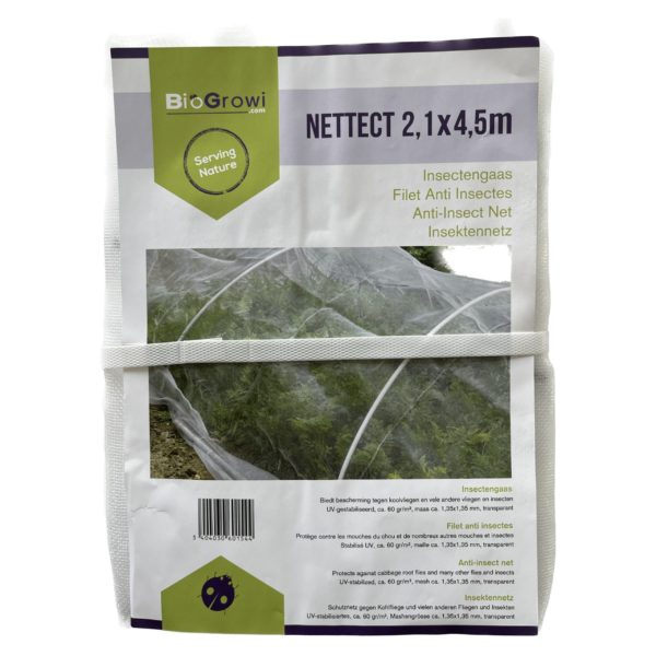 Filet anti-insectes contre les mouches des légumes