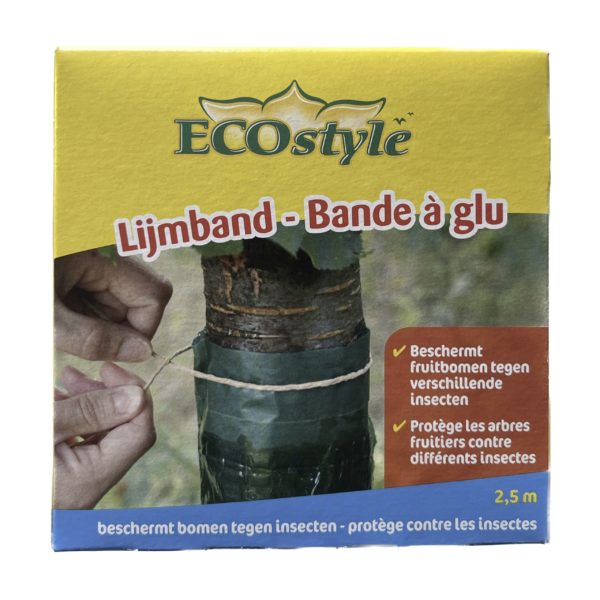 Bande de glu étroite pour les arbres et arbustes contre les fourmis