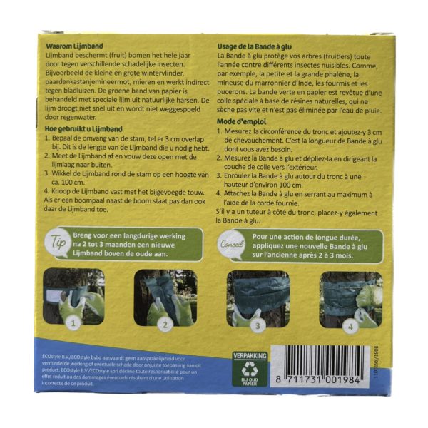 Bande de glu étroite pour les arbres et arbustes contre les fourmis – Image 2